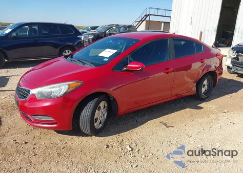 2016 Kia Forte Lx from USA, damaged, VIN KNAFK4A66G5610039